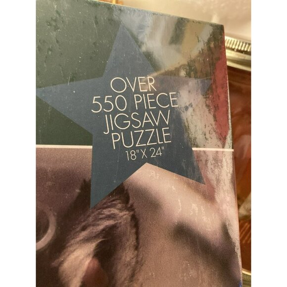 Silver Wolf Over 550 Piece Jigsaw Puzzle Great American Puzzle Factory New! - Picture 5 of 8